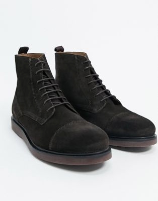 Черные ботинки-челси из искусственной кожи