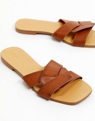 Светло-коричневые кожаные сандалии PiSoS DESIGN